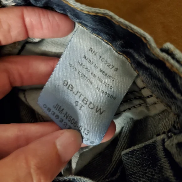 Bundle Boys4T Assorted Bottoms Toddler Pants Old Navyx6 Wranglerx1 Garanimalsx1 - Picture 3 of 9